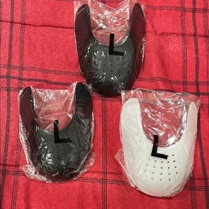 Men's Black and White Shoe Protectors